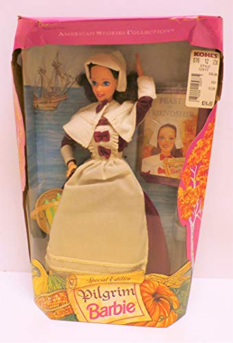 1994 Pilgrim Barbie Doll - American Stories Edition