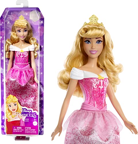 Barbie Aurora Fashion Doll in Shimmering Pink Dress