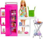 Barbie Kitchen Playset with Doll and 30 Accessories