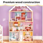 KidKraft Charlotte Wooden Dollhouse with Furniture