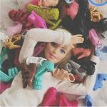 Barbie Doll Shoe Set - 50 Pairs Assorted