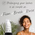 Gentle Lash Shampoo & Brush for Extensions