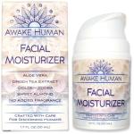 Unscented Organic Face Moisturizer with Aloe & Jojoba