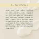 Unscented Organic Face Moisturizer with Aloe & Jojoba