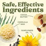 Earth's Daughter Vegan Lip Balm 4-Pack - Assorted Flavors