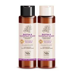 Biotin & Superfruit Vegan Shampoo and Conditioner Set