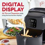 DASH Tasti-Crisp Electric Air Fryer, 2.6 Qt