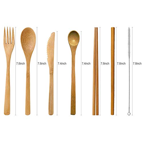 7-Piece Bamboo Kitchen Utensil Set