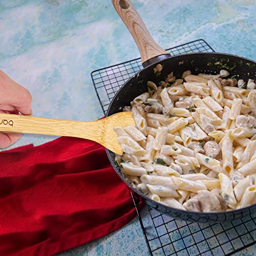 BAMBONI Bamboo Utensils Set - Organic Kitchen Tools