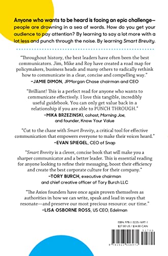 Smart Brevity: The Power of Saying More with Less by Workman Publishing Company
