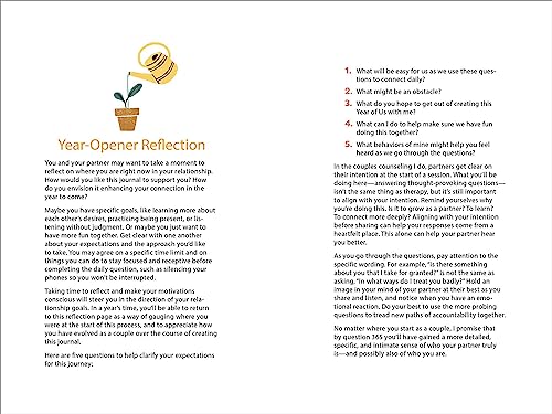 A Year of Us: A Couple's Journal: One Question a Day to Spark Fun and Meaningful Conversations (Question a Day Couple's Journal) by Zephyros Press