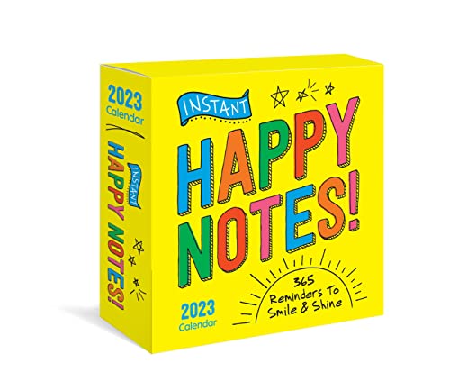 2023 Instant Happy Notes Boxed Calendar: 365 Reminders to Smile and Shine! (Daily Motivational Desk Gift) (Inspire Instant Happiness Calendars & Gifts) by Sourcebooks