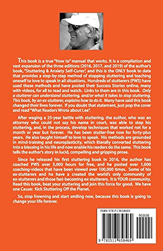 HOW TO STOP STUTTERING & LOVE SPEAKING: EXPANDS ALL EDITIONS of "Stuttering & Anxiety Self-Cures" by Peace Love & Reason LLC