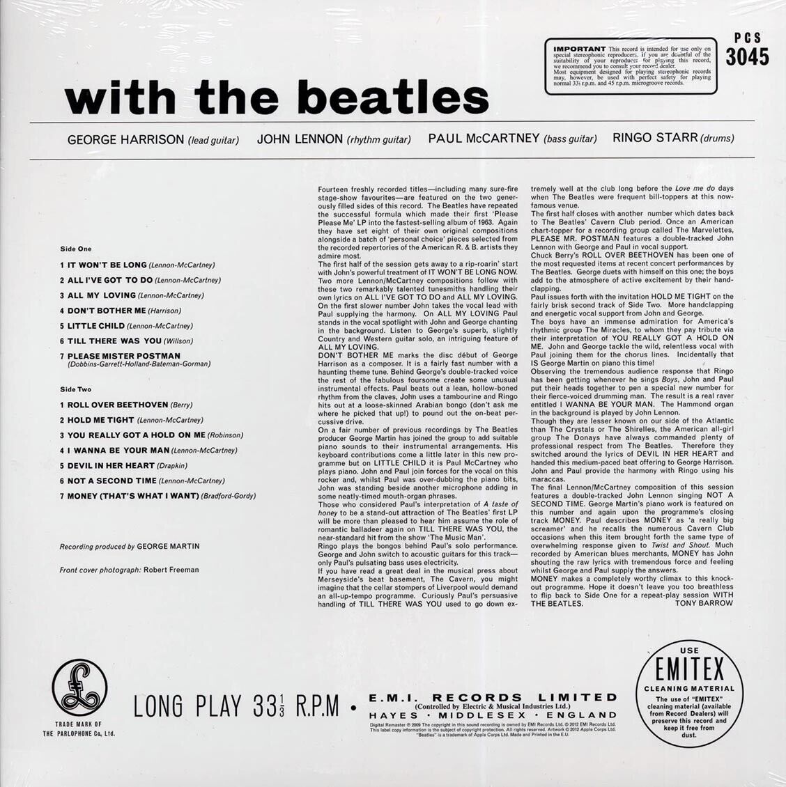 The Beatles Vinyl - With The Beatles