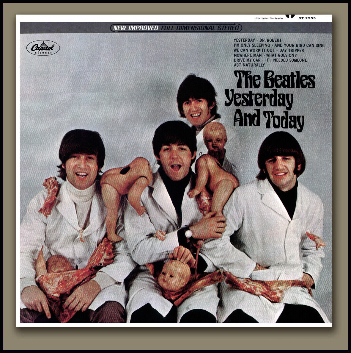 Butcher Cover Stereo Yesterday and Today - Beatles