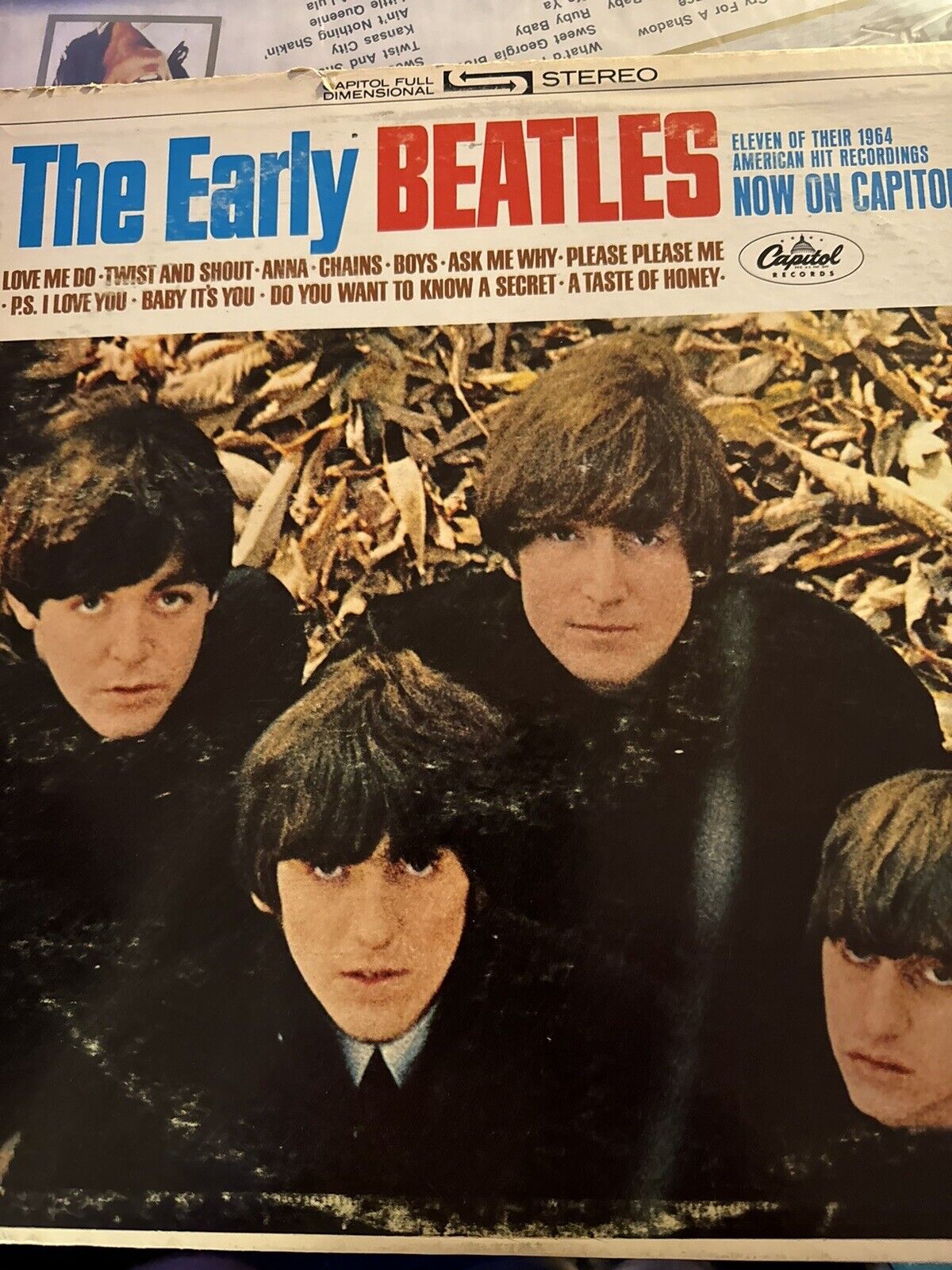 The Beatles - The Early Beatles LP, Comp, RE, Jac Apple Records ST 2309 1971 US