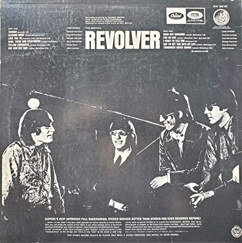 REVOLVER by The Beatles, Capitol Records, Vinyl, 1966 by Capitol Records