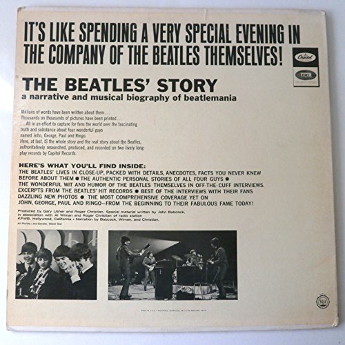 The Beatles Story Original Double Lp Mono Capitol Issue by Capitol