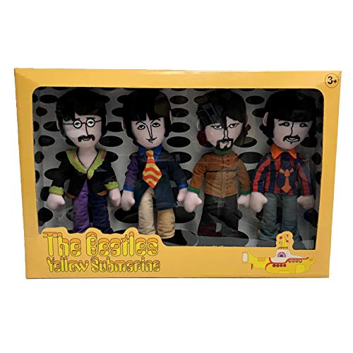 Factory Entertainment Beatles - Yellow Submarine 4 Band Member Plush Box Set from Factory Ent