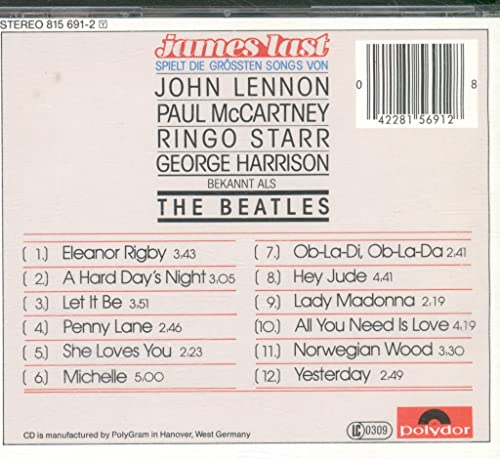 Die Groessten Songs Von The Beatles (The Great Songs of The Beatles) from Universal