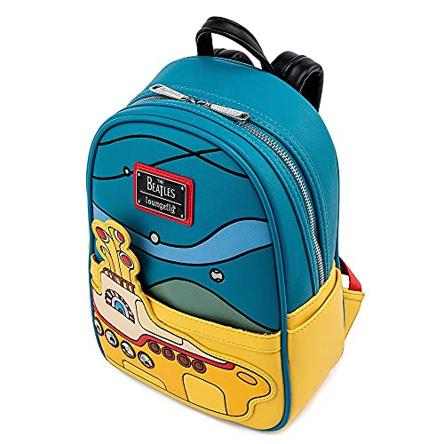 Loungefly The Beatles Yellow Submarine Womens Double Strap Shoulder Bag Purse by Loungefly