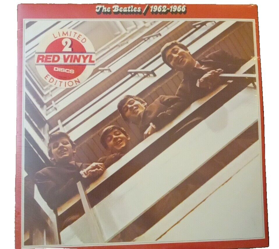 The Beatles: 1962-1966 Double Vinyl LP - Red Album