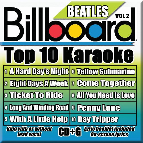 Billboard Karaoke - Billboard Beatles Top 10 Karaoke Vol 2 [10+10-song CD+G] from Sybersound