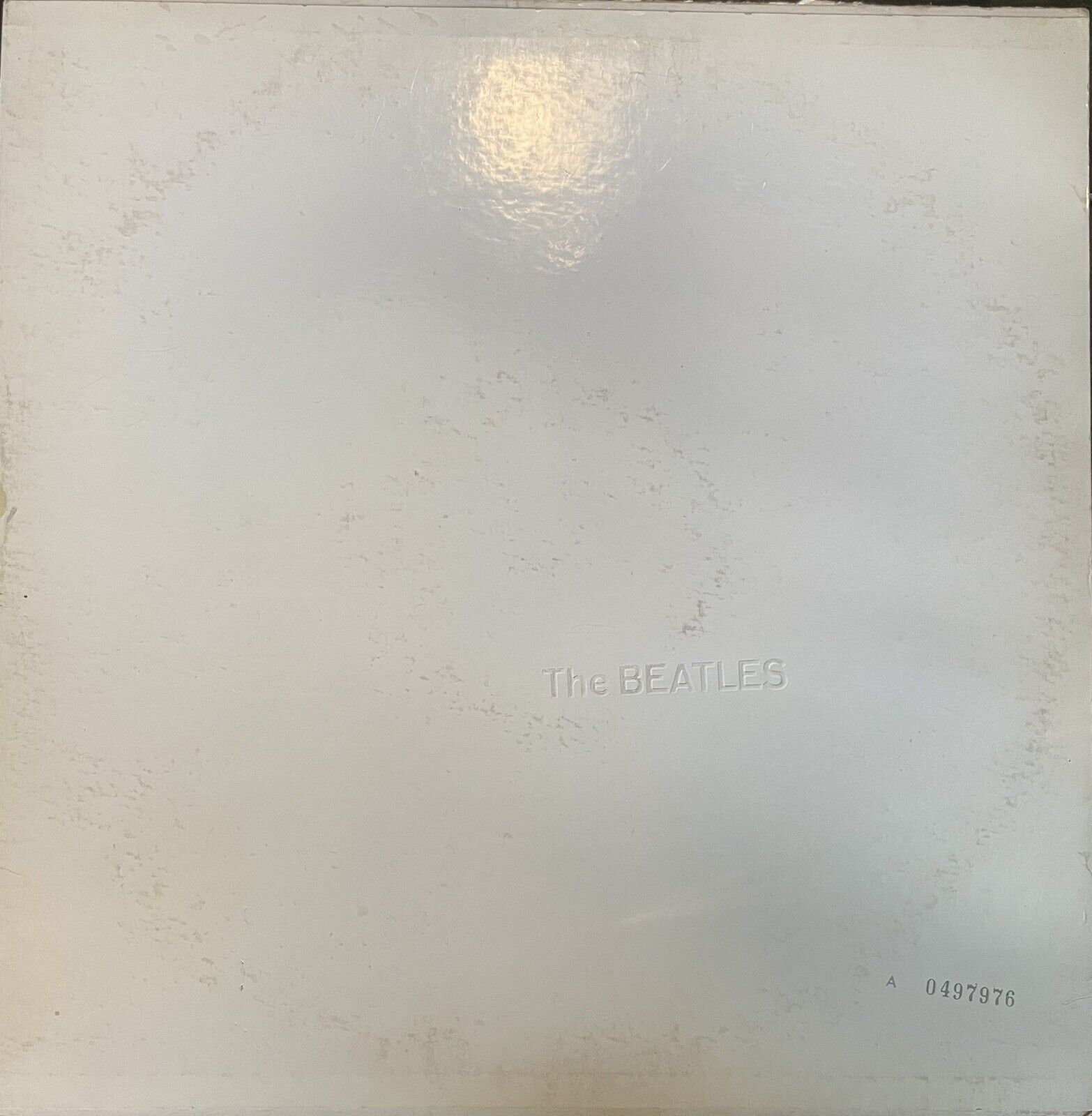 The Beatles White Album Vinyl Record LP Apple W/ Errors 0497976 SWBO-101.
