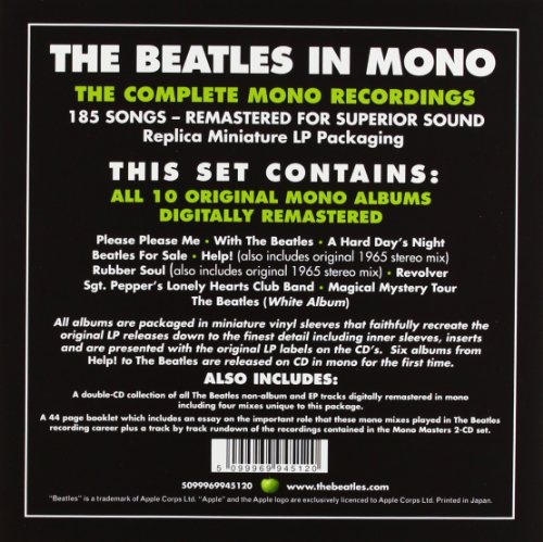 The Beatles in Mono (The Complete Mono Recordings) by EMI
