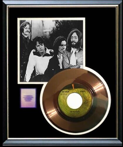 Rare Beatles Gold Record: Get Back, Let It Be