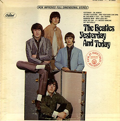 The Beatles: Yesterday and Today (12" 33 rpm) Vinyl RecordÂ ST-2553 ( ST-X-I-2553 ) (ORIGINAL RAINBOW LABEL) GOLD AWARD from Capitol Records, Inc.