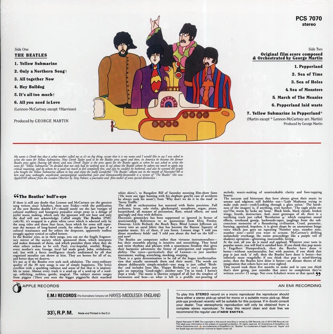 The Beatles: Yellow Submarine Vinyl