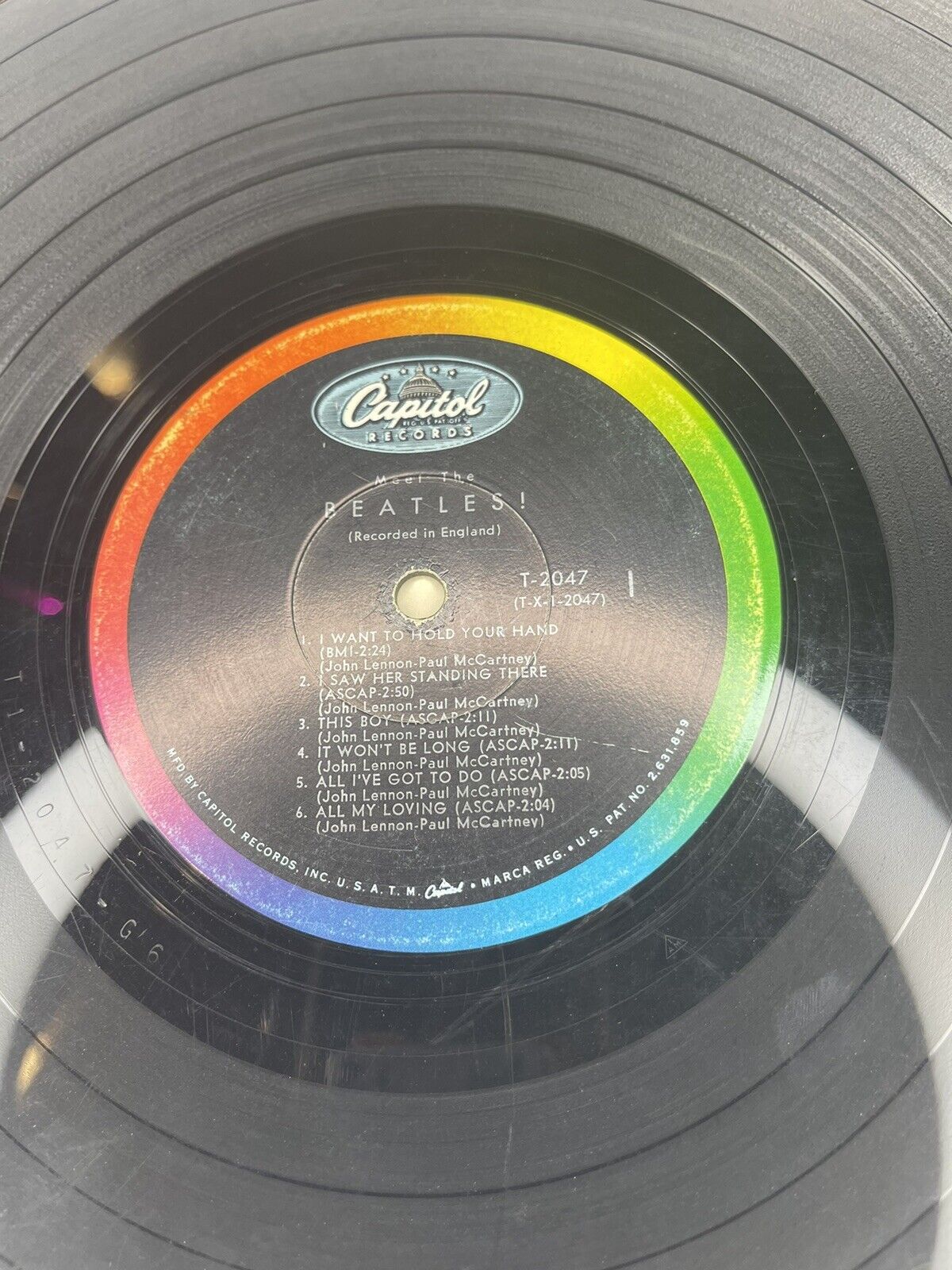 Beatles LP: Meet the Original Capitol T2047 Vinyl