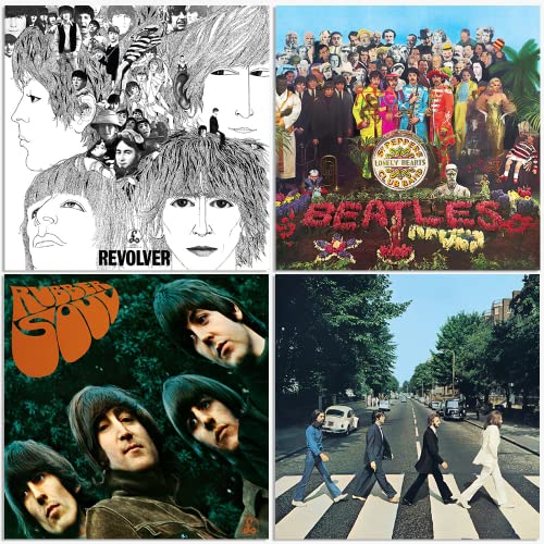 The Beatles Classic 12" LP Collection - Revolver / Sgt. Peppers Lonely Hearts Club Band / Rubber Soul / Abbey Road from Capitol Records