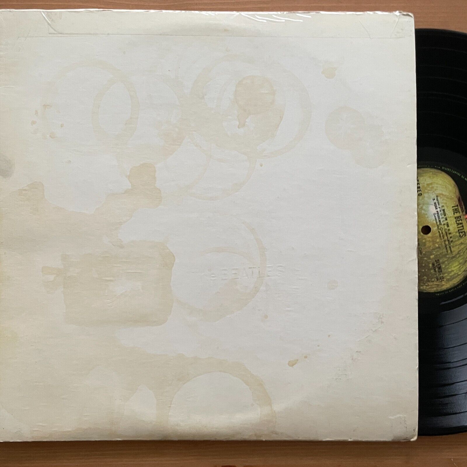 THE BEATLES White Album RARE OG 1968 MEXICO PRESSING 2-LP VG+/EX vinyl