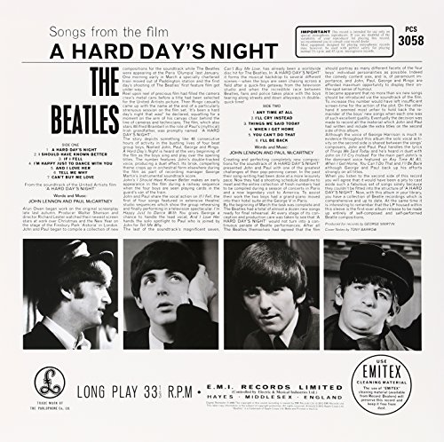 Hard Day's Night from EMI Japan