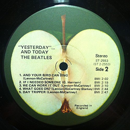 THE BEATLES YESTERDAY & TODAY vinyl record by APPLE RECORDS