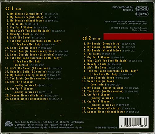 Beatles Bop-Hamburg Days from Bear Family