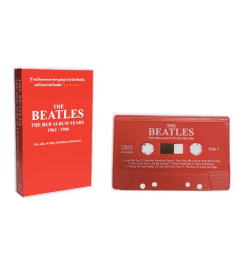 BEATLES - THE RED ALBUM YEARS (RED SHELL) - Cassette from 