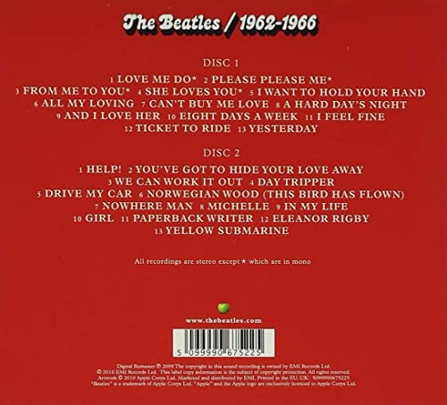 The Beatles Collection - 1967-1970 (The Blue Album) (2CD) / 1962-1966 (The Red Album) (2CD) from The Beatles
