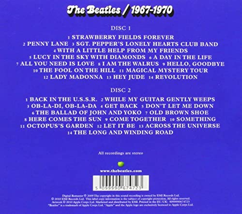 The Beatles Collection - 1967-1970 (The Blue Album) (2CD) / 1962-1966 (The Red Album) (2CD) from The Beatles