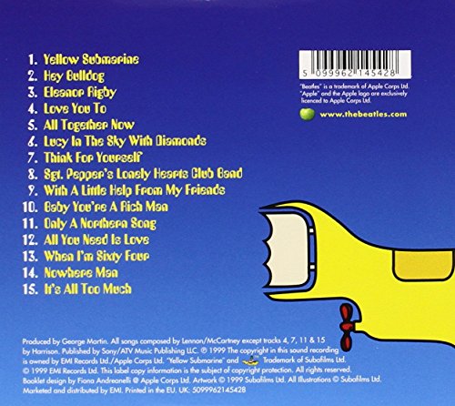 Yellow Submarine Songtrack from Capitol