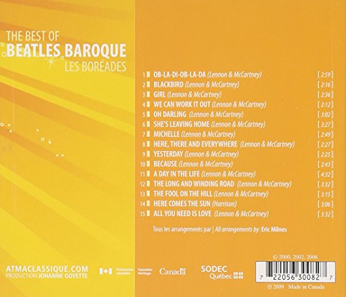 Best of Beatles Baroque from ATMA Classique
