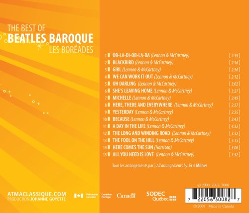 Best of Beatles Baroque from ATMA Classique