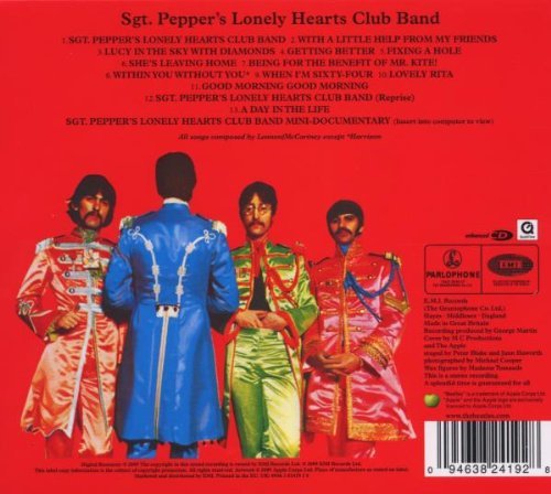 Sgt. Pepper's Lonely Hearts Club Band (Remastered) (CD) by Import