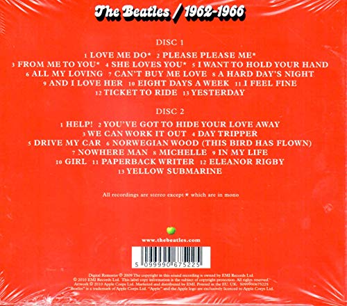 The Beatles: 1962-1966 from Capitol