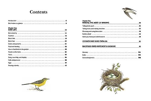 Backyard Birds of North America: Visual Guide & Logbook