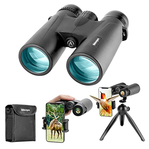 Adorrgon 12x42 Binoculars with Clear Low Light Vision