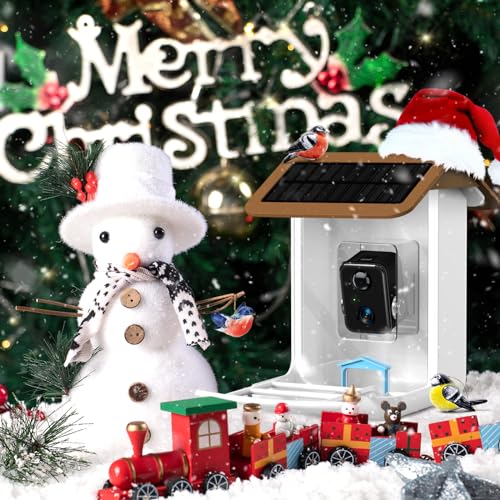 Smart Bird Feeder Camera with AI and HD Video