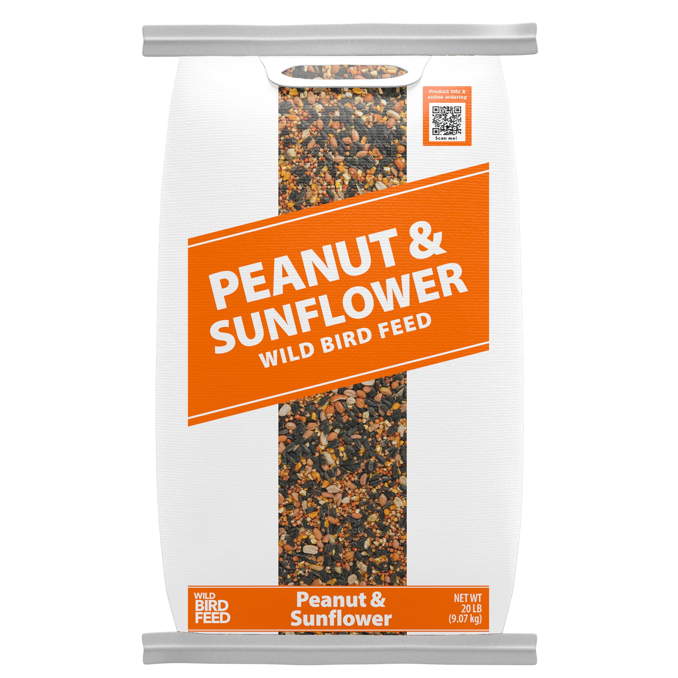 Peanut and Sunflower Wild Bird Seed Blend, 20 lb